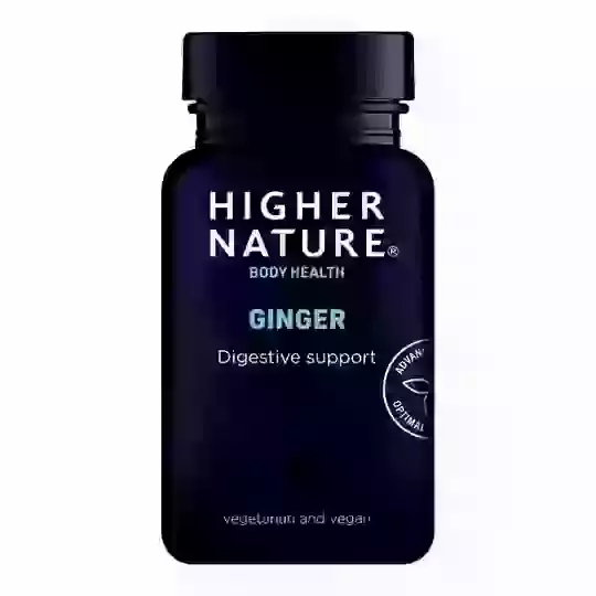 Higher Nature Ginger x 60 Capsules